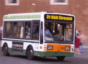 The Fianna Fáil minibus